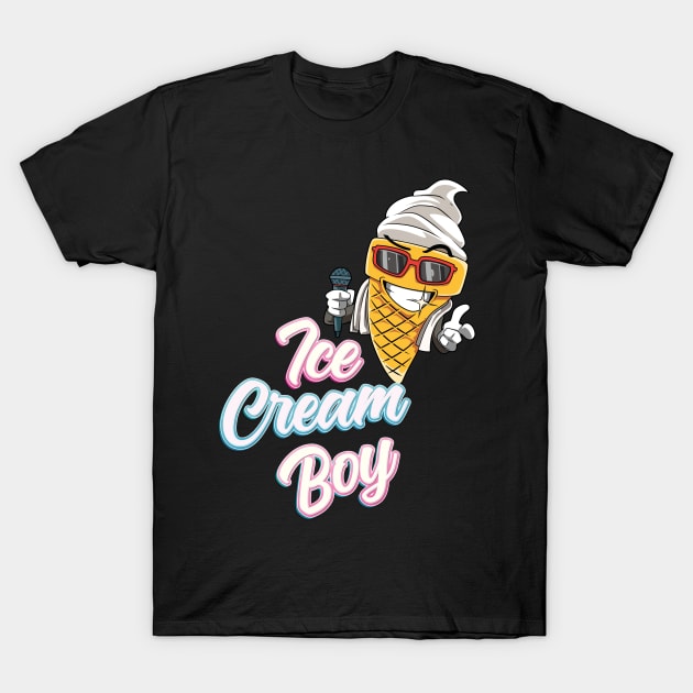 Ice Cream Cool Summer Vacation Glasses T-Shirt by melostore
